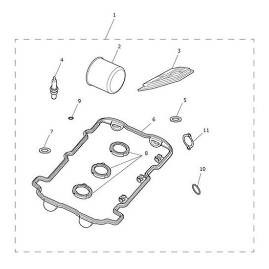 Bild von 1050 Engine Service Kit