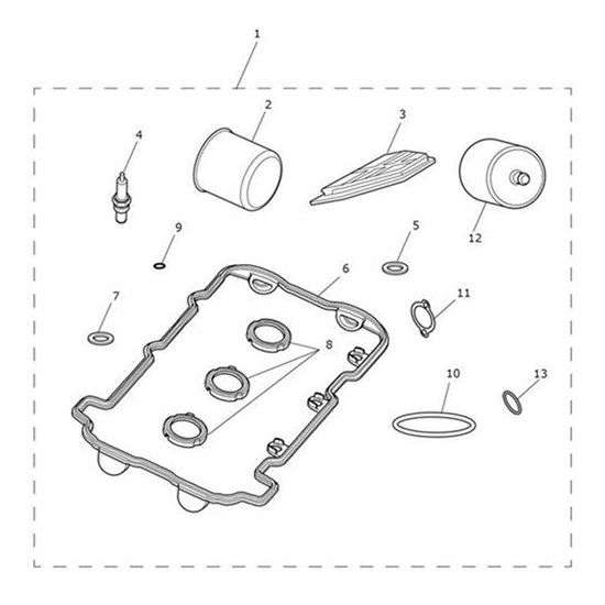 Bild von 1050 Engine Service Kit