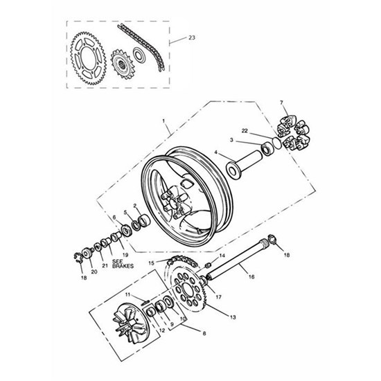 Bild von 530 Chain, 110L, Spares Kit