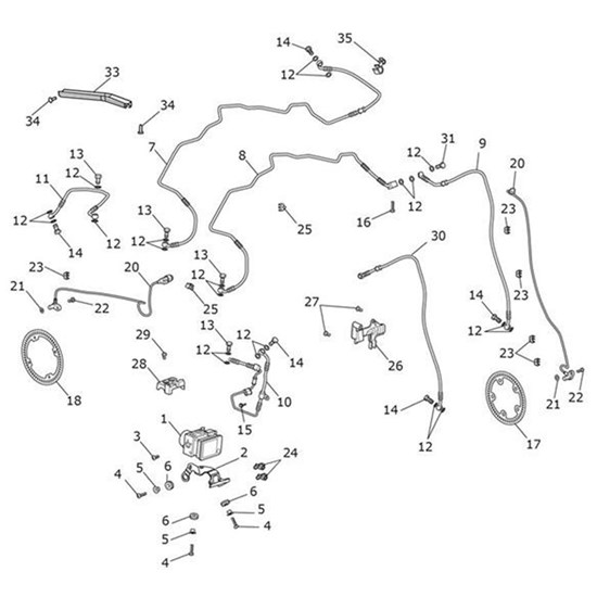 Bild von ABS Modulator, Wet