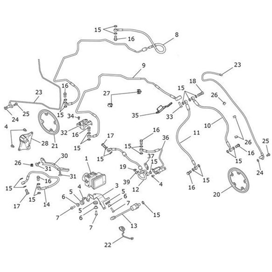 Bild von ABS Modulator, Wet