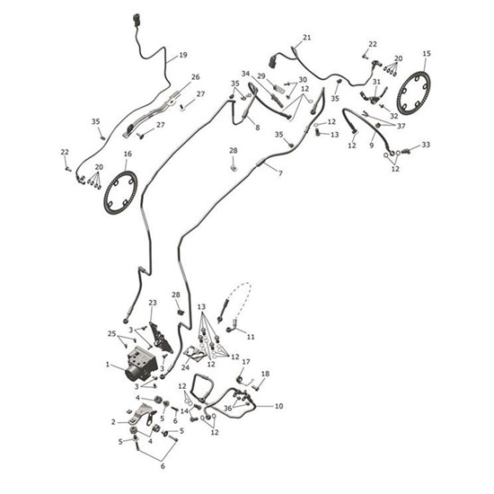 Bild von ABS Modulator, Wet