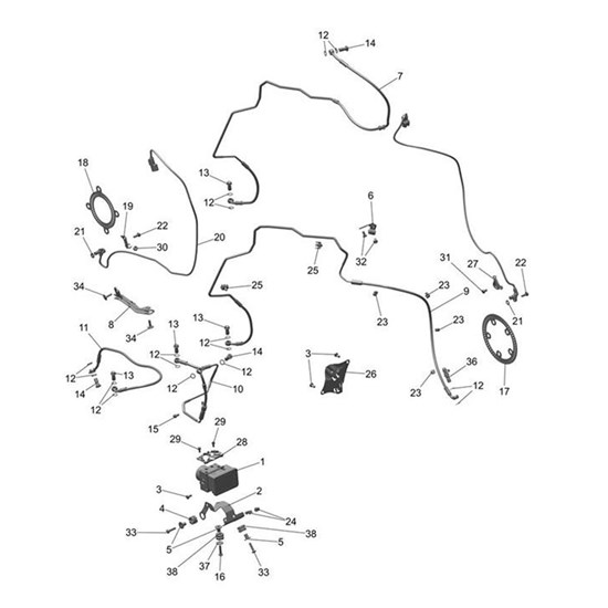 Bild von ABS Modulator, Wet