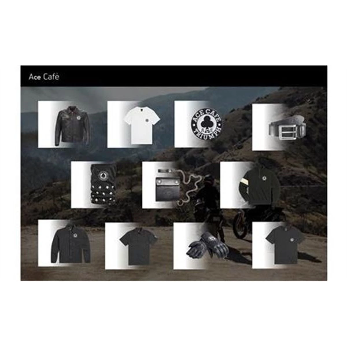 Bild von ACE CAFE PRINTED POCKET T-SHIRT WHITE