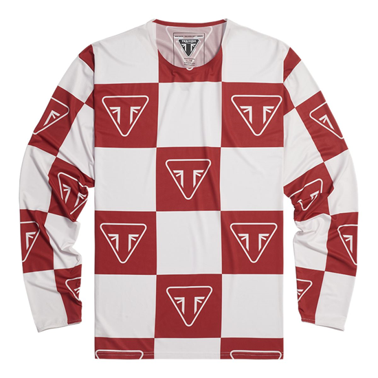 Bild von AUSTIN T-SHIRT RED / BONE