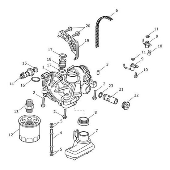 Picture of Adaptor, Spin-On Oil Filter