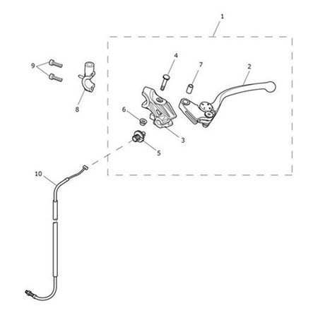 Bild von Adjustable Clutch Lever