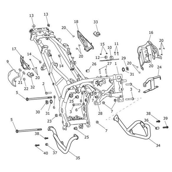 Bild von Adjuster, Swingarm Pivot