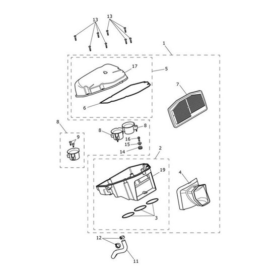 Bild von Airbox, Lower, Assy