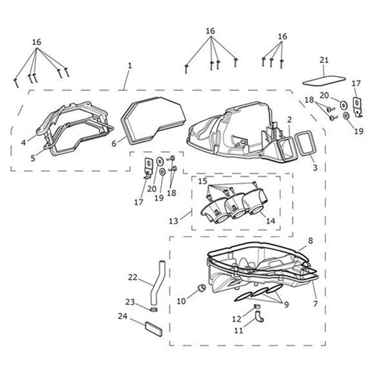 Bild von Airbox, Lower, Moulding