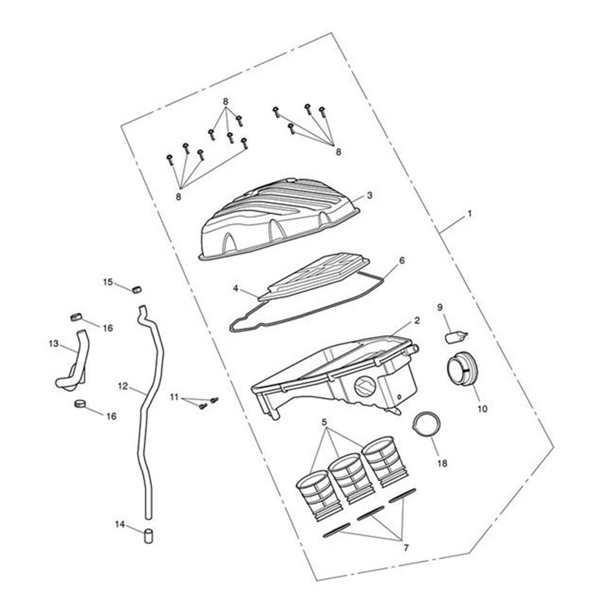 Bild von Airbox Assembly