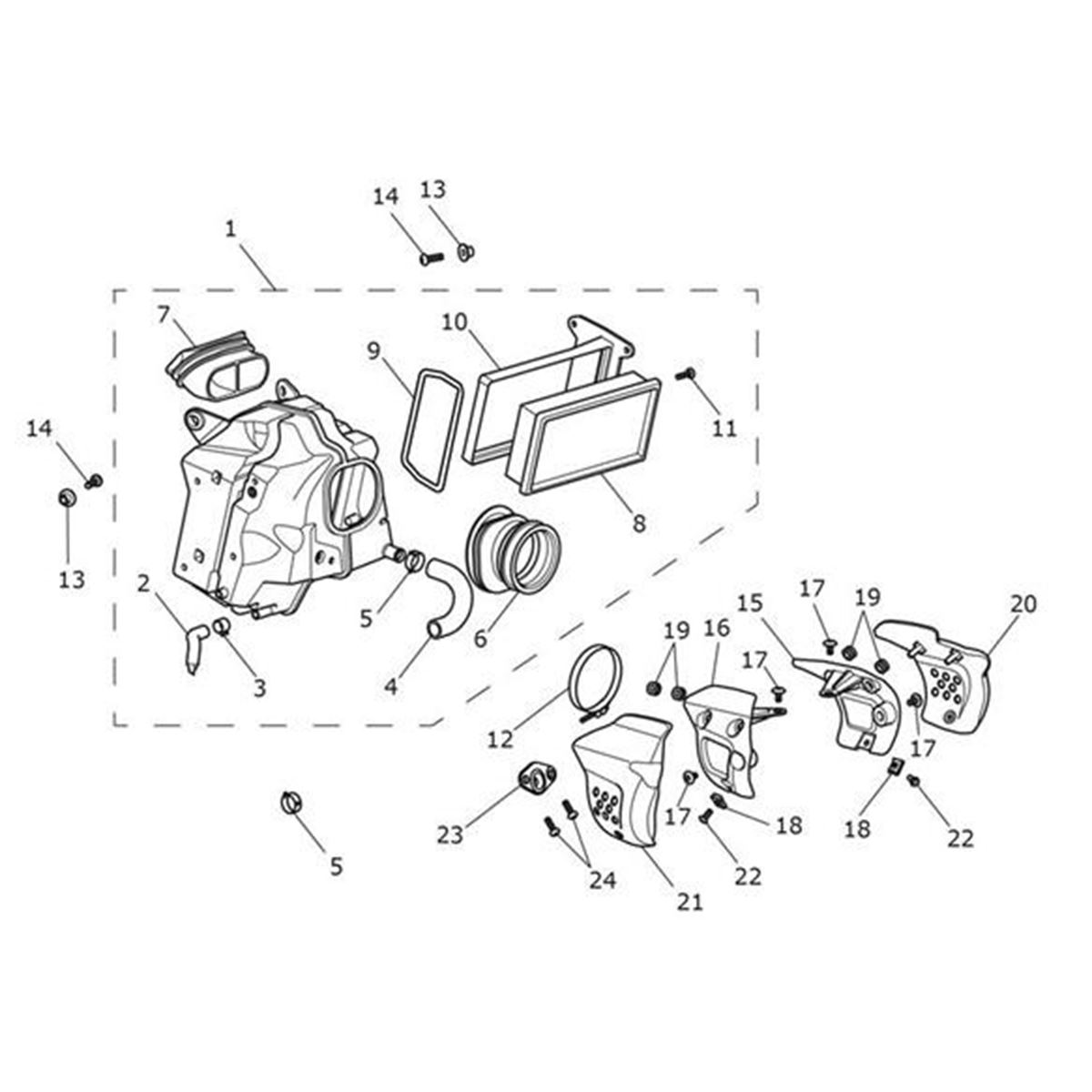 Bild von Airbox Assembly