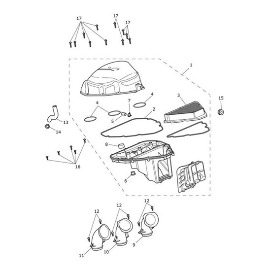 Bild von Airbox Assembly