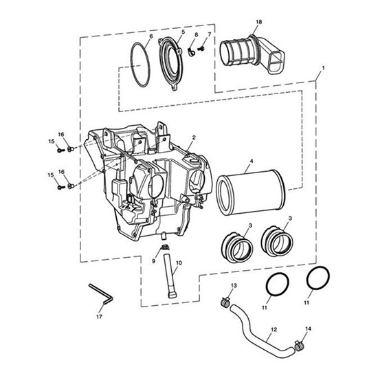 Bild von Airbox Assembly