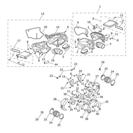 Bild von Airbox Assy, RHS, SAI