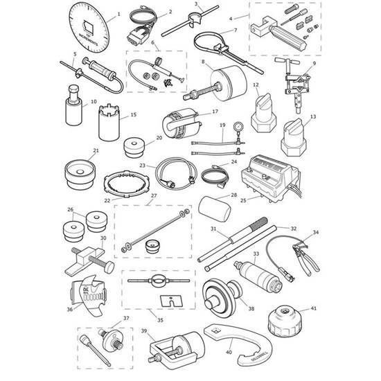 Bild von Alternator Housing Puller