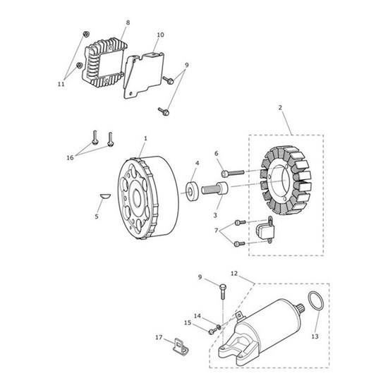 Bild von Alternator Stator