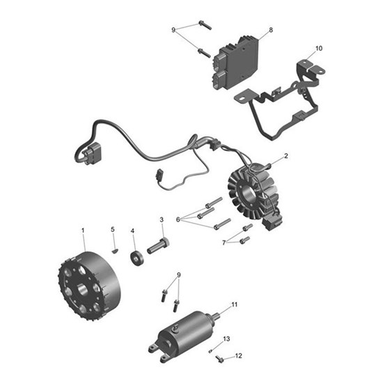 Bild von Alternator Stator