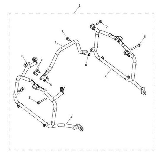 Bild von Assembly 2, Pannier Mount, RH