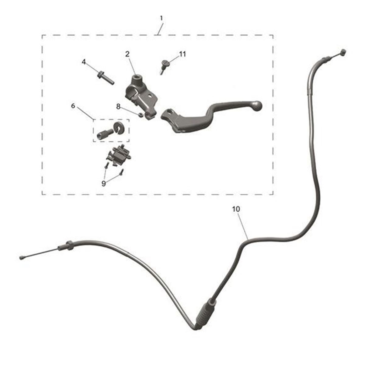 Bild von Assembly Lever-Holder, LH