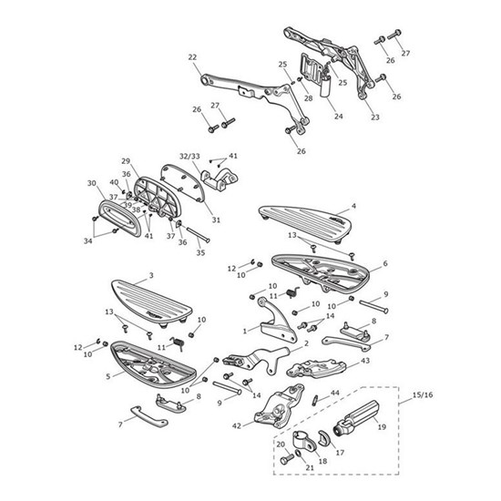 Bild von Assy, Footpeg, Highway