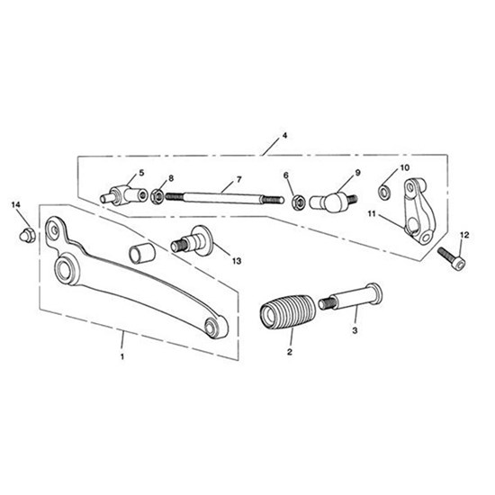 Bild von Assy, Gear Linkage