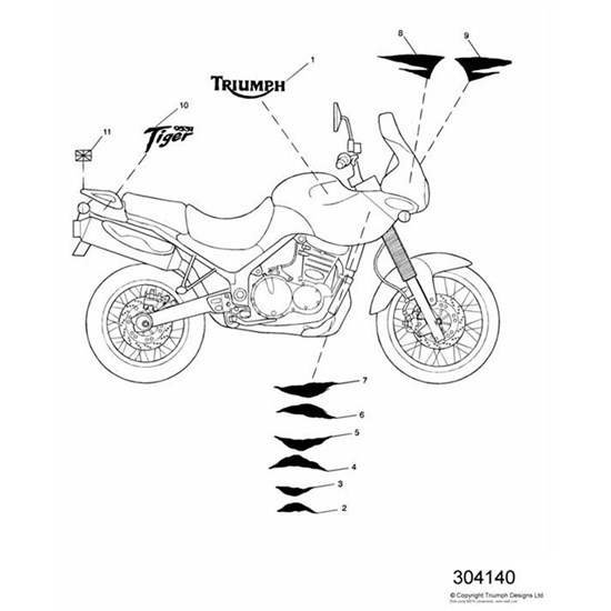 Bild von Aufkleber Cockpit links