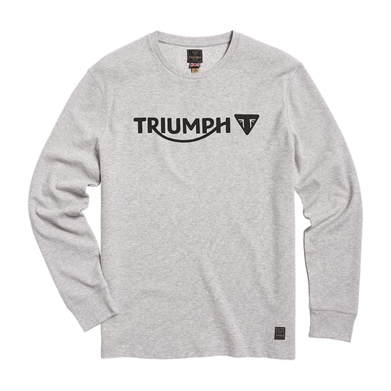 Bild von BETTMAN L/S WAFFLE T-SHIRT GREY MARL