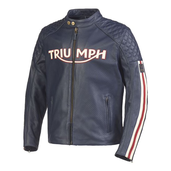 Bild von BRADDAN AIR RACE JACKET BLUE
