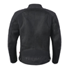 Bild von BRADDAN RETRO MESH JACKET BLACK