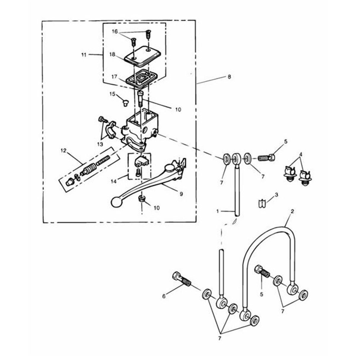 Bild von BREMSLEITUNG, STAHLFLEX