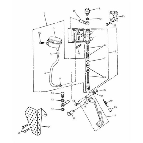 Bild von BREMSLEITUNG, STAHLFLEX