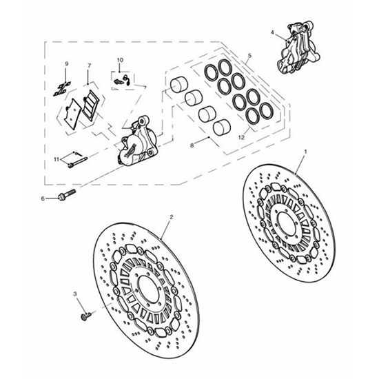 Bild von BREMSSCHEIBE, RECHTS, 320 mm