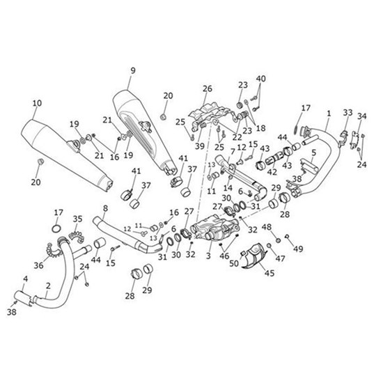 Bild von Balance Pipe Assy, Exhaust