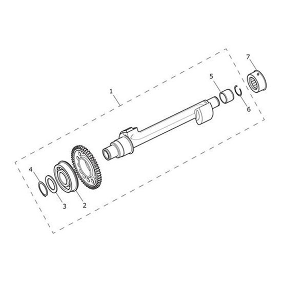 Bild von Balancer Shaft Assy, Spares