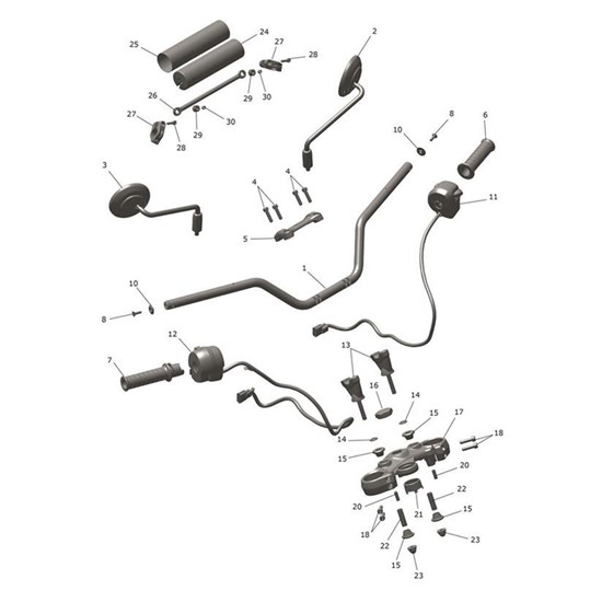 Bild von Bar Assy, Pad Brace