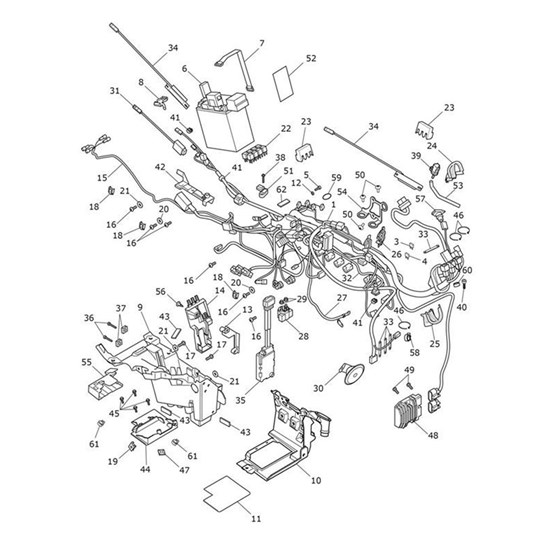 Bild von Battery Box Inner Assembly