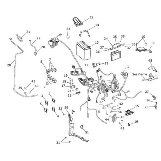 Bild von Battery Lead, Positive