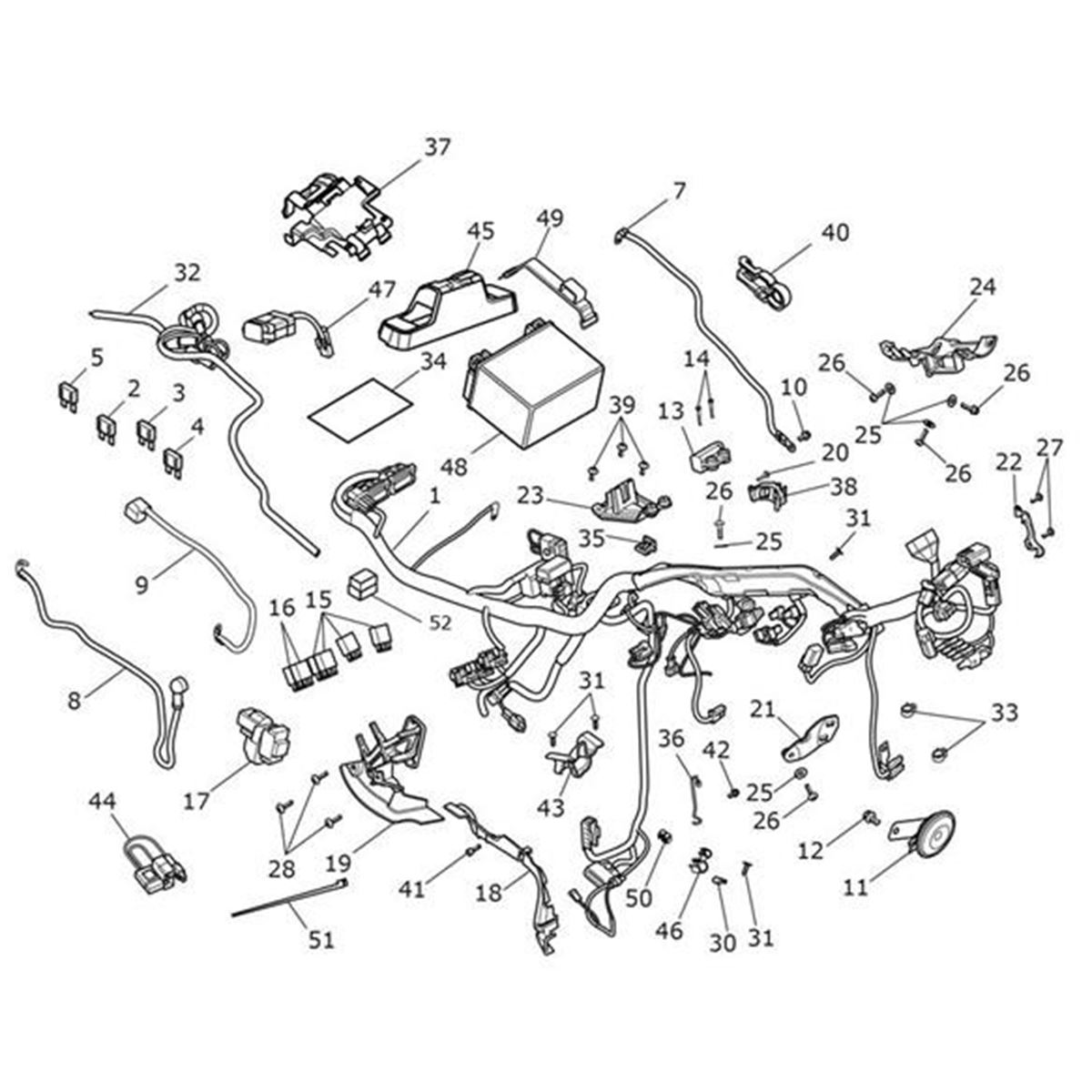 Bild von Battery Spacer, Moulding