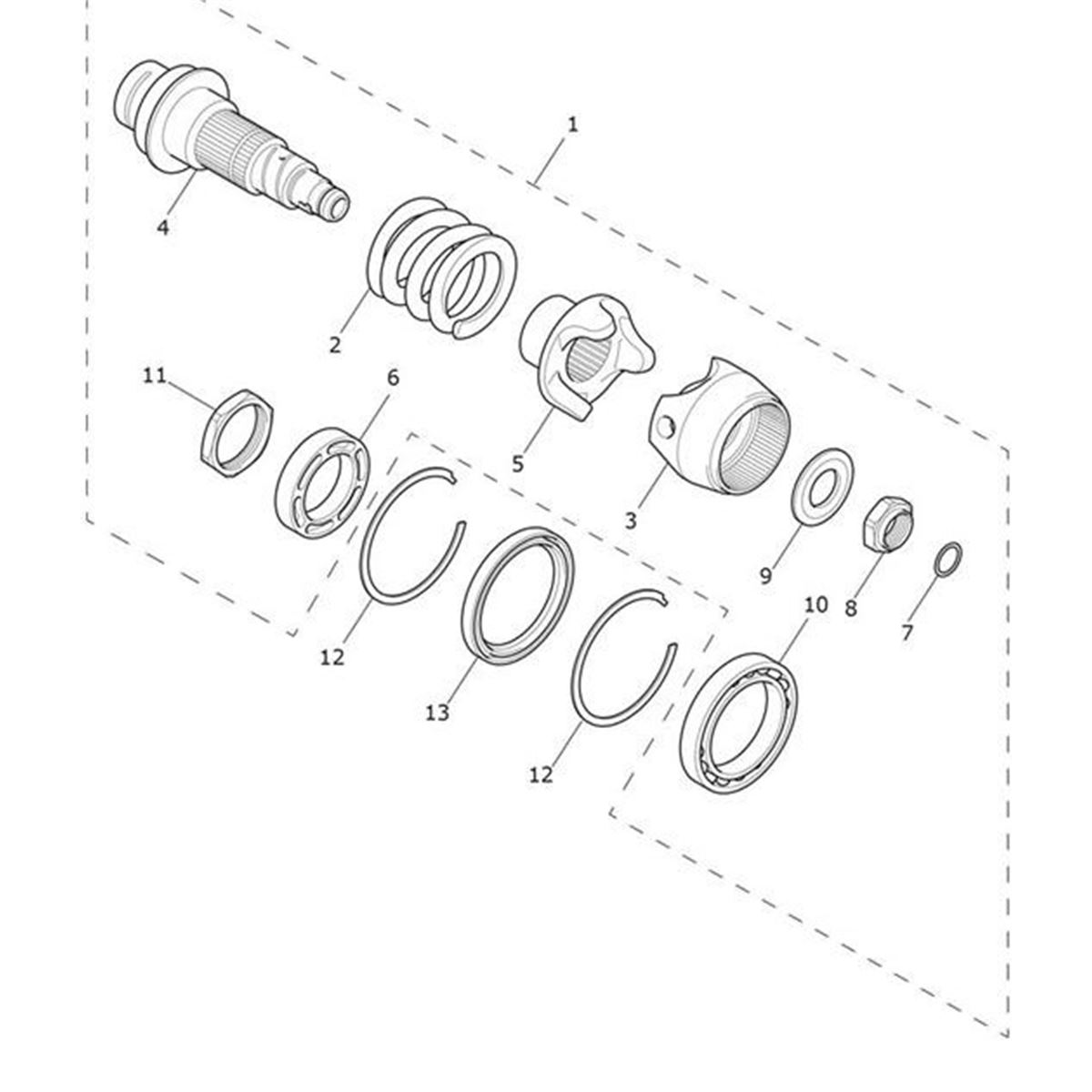 Bild von Bearing, Ball, 55 x 80 x 13