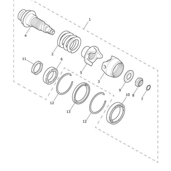 Bild von Bearing, Ball, 55 x 80 x 13