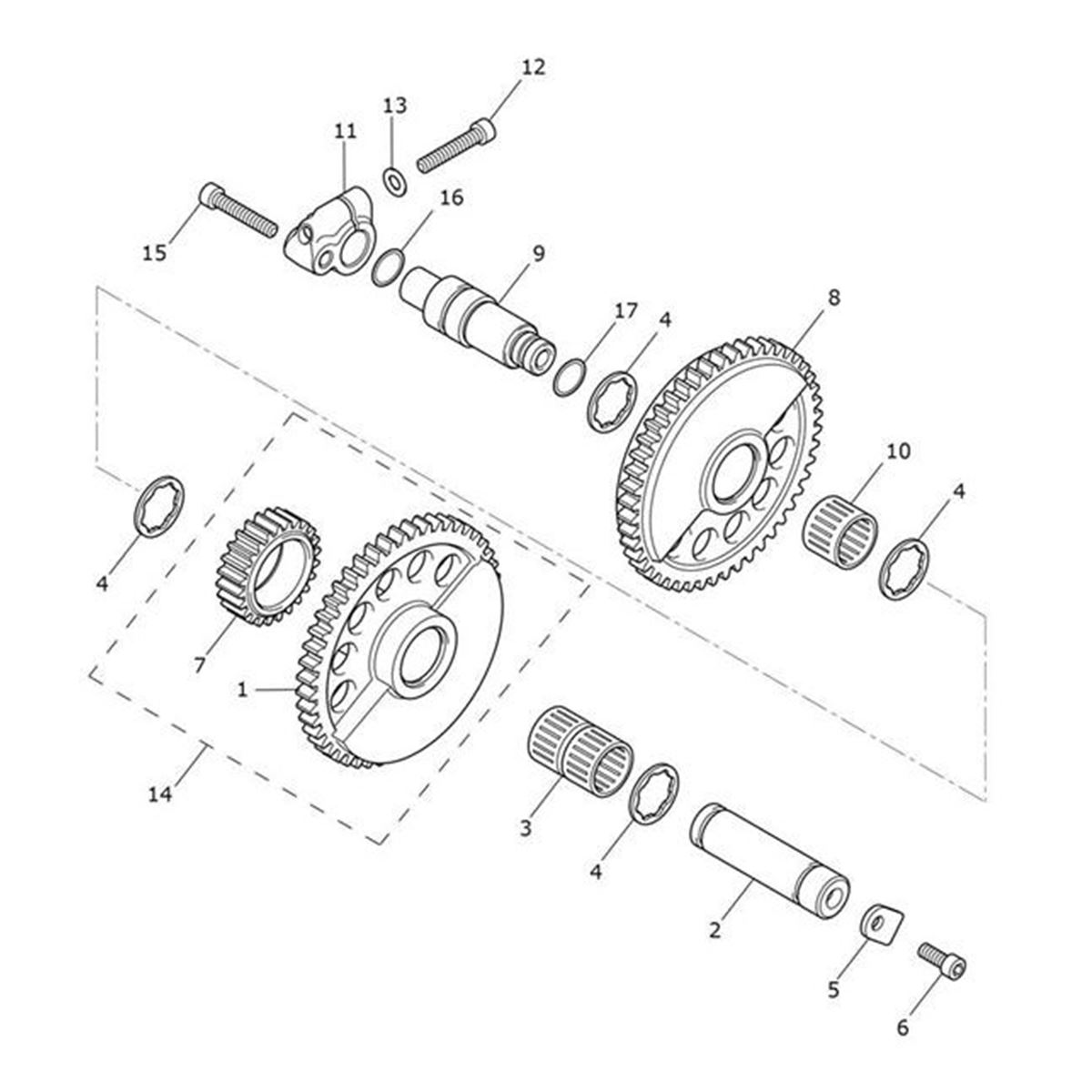 Bild von Bearing, Needle, Double, 20 x 25 x 40