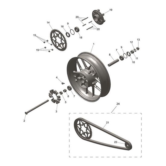 Bild von Bearing Ball, ID17 x OD47 x T14 x C3