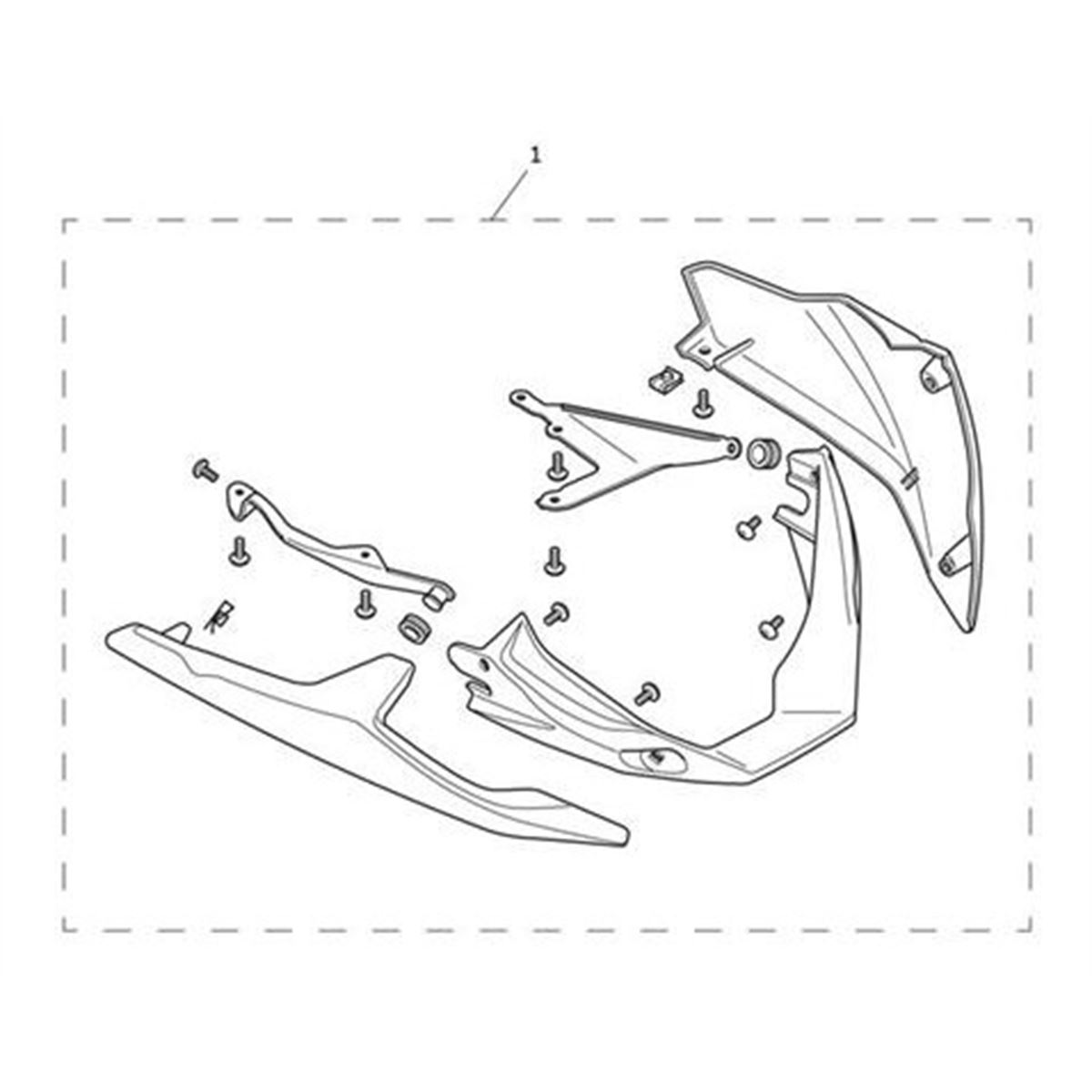 Bild von Bellypan Kit, Snowdonia White