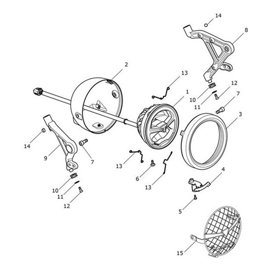 Bild von Bezel, Headlight