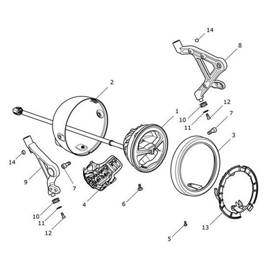 Bild von Bezel, Headlight