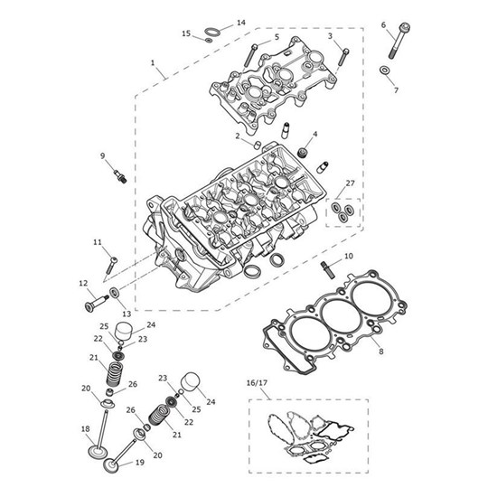 Bild von Bolt, Cyl Head, M9 x 92