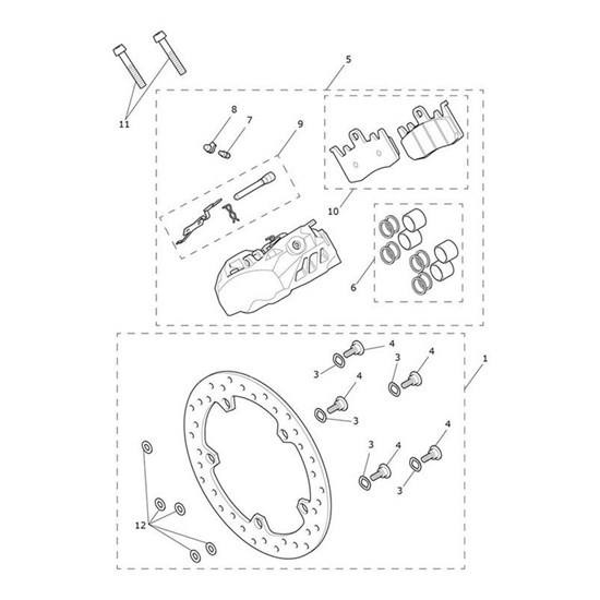 Bild von Bolt, Disc, M8 x 25, Slv, Enc