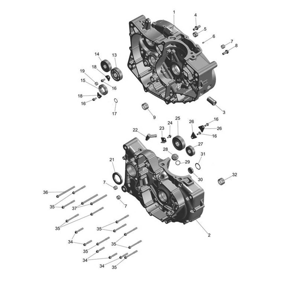 Bild von Bolt, Flanged, M5 x 0.8