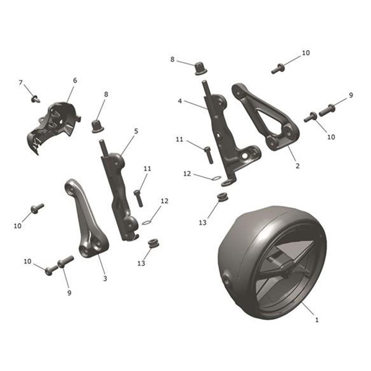 Bild von Bolt, Flanged, M5 x 0.8